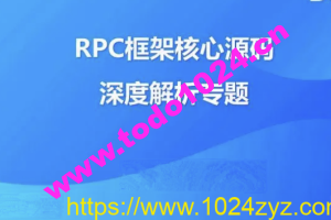 大厂学院-RPC框架核心源码深度解析 | 完结