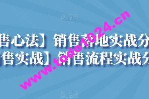 【销售心法】销售落地实战分享+【销售实战】销售流程实战分享