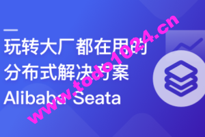 一课学透 分布式事务框架 Alibaba Seata