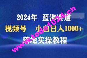 2024年视频号蓝海赛道百家讲坛，小白日入1000+，落地实操教程【揭秘】