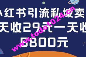 在小红书引流私域卖壁纸每张29元单日最高卖出200张(0-1搭建教程)【揭秘】