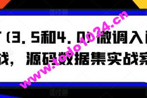 GPT(3.5和4.0)微调入门和实战，源码数据集实战案例