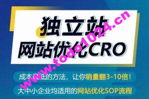 独立站网站优化CRO，成本最低的方法，让你销量翻3-10倍