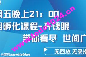 4.26日内部回放课程《项目孵化-开钱眼》赚钱的底层逻辑【揭秘】