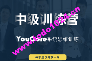 YouCore系统思维中级训练营