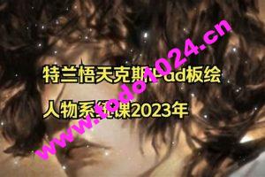 特兰悟天克斯iPad板绘人物系统课2023