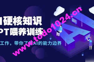 AI硬核知识-GPT喂养训练，自动化工作，带你了解AI的能力边界（10节课）